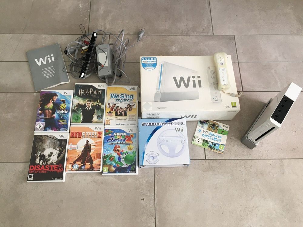 Nintendo Wii Konsole mit Spiele Kaufen auf Ricardo
