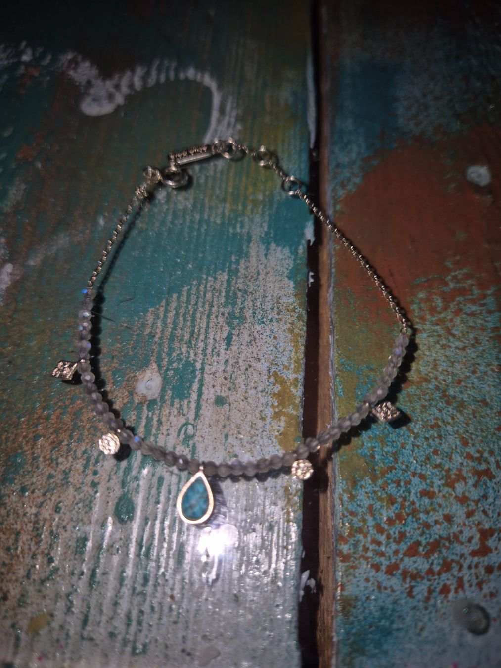 Bracciali & Braccialetti: Bracelet fin argent 925 avec mini labradorites – Nuovo (secondo la descrizione) da uvrier venduto da lau_r7w6 1