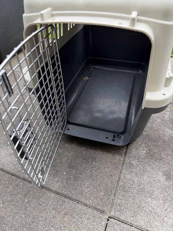 Gebrauchte Transportbox für Hunde oder Katzen, stabil (Gebraucht) in ...