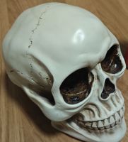 Toten-Kopf . Schädel Deko . Halloween