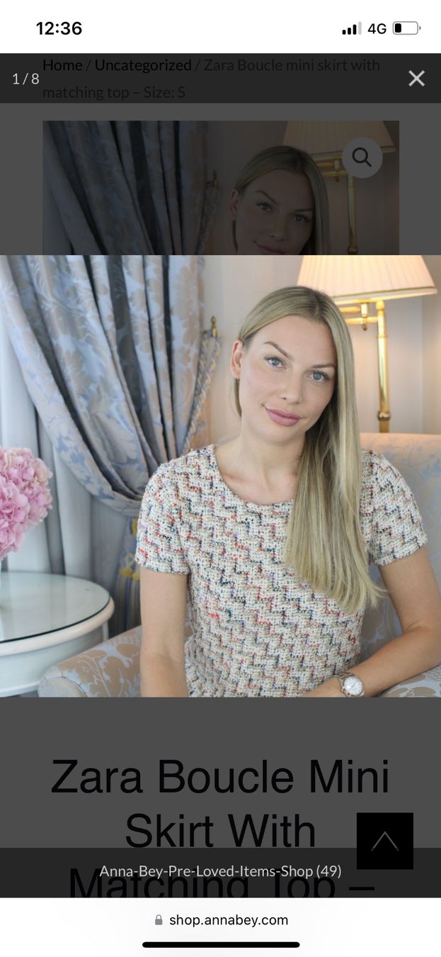 Zara Gonne: Bouclé Set von Anna Bey – Usato da Brugg AG venduto da Elle_1 2