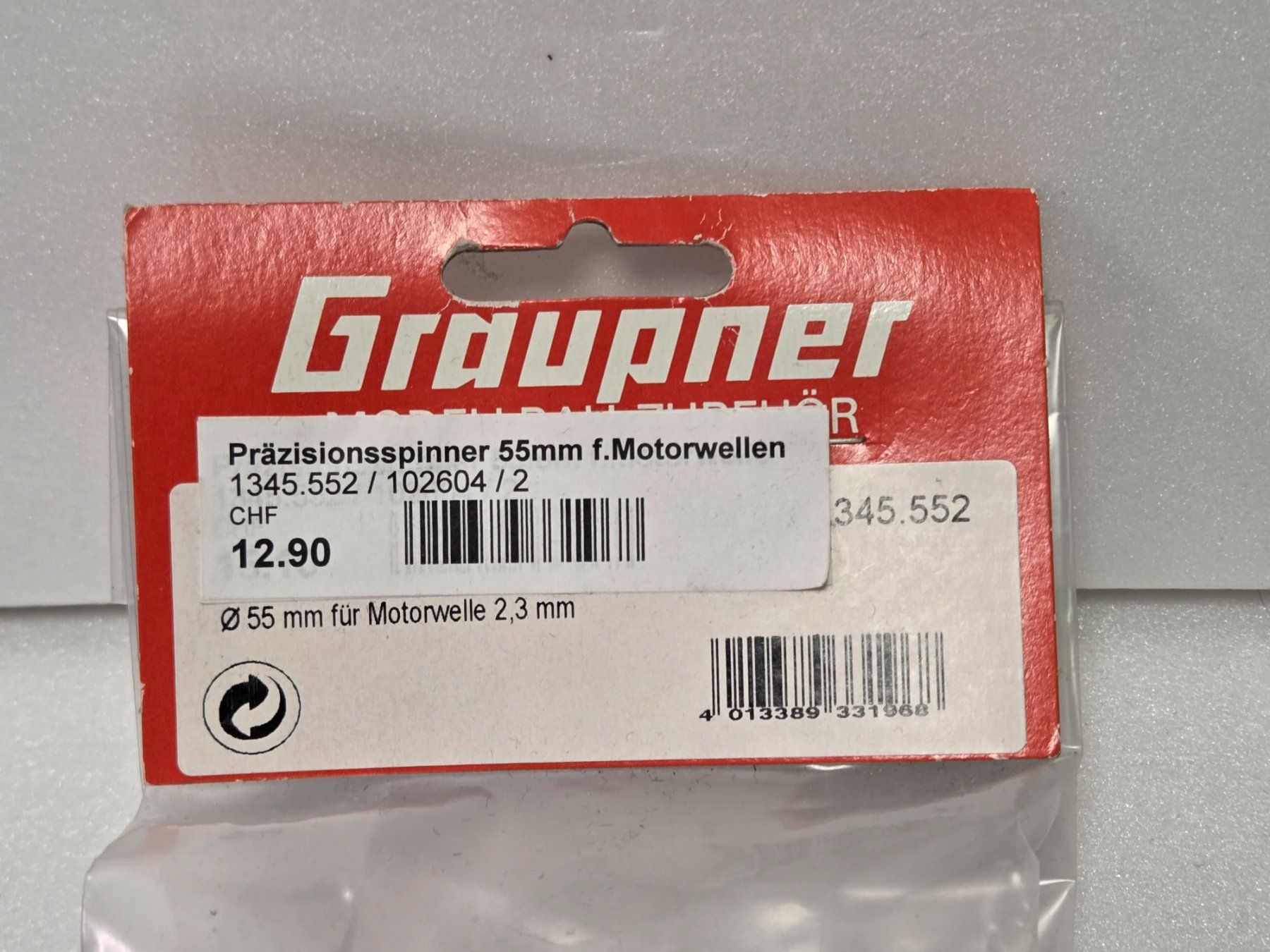 Graupner Modellismo RC: Graupner Präzisionsspinner Set - div. Durchmesser 55-75mm – Nuovo e nell'imballaggio originale da Hittnau venduto da Sika86 2