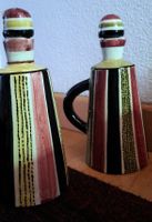 Keramik Flaschen vintage um1950 Set