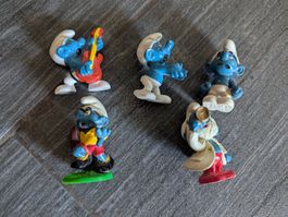 5 alte Schlümpfe