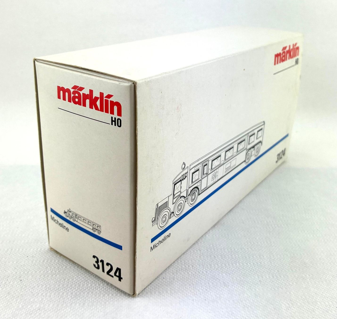 Märklin Modellini di ferrovie: Märklin 3124 Schienenbus Analog – Usato da Burg AG venduto da Hubschrabi 5