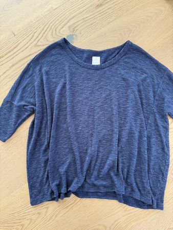 Zara Basic Shirt, Gr. S, Dunkelblau