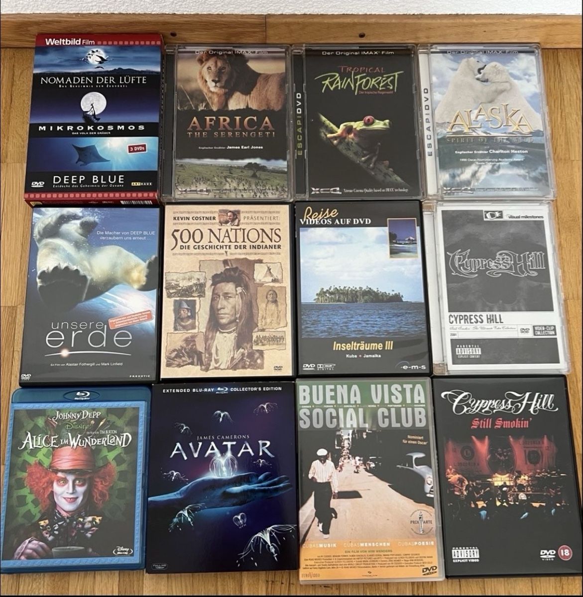 Tutti i DVDs: DVD & BLURAY Sammlung – Usato da Obfelden venduto da Moscheli