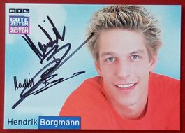 Hendrik Borgmann Autogramm signiert Fotopostkarte 10x15cm