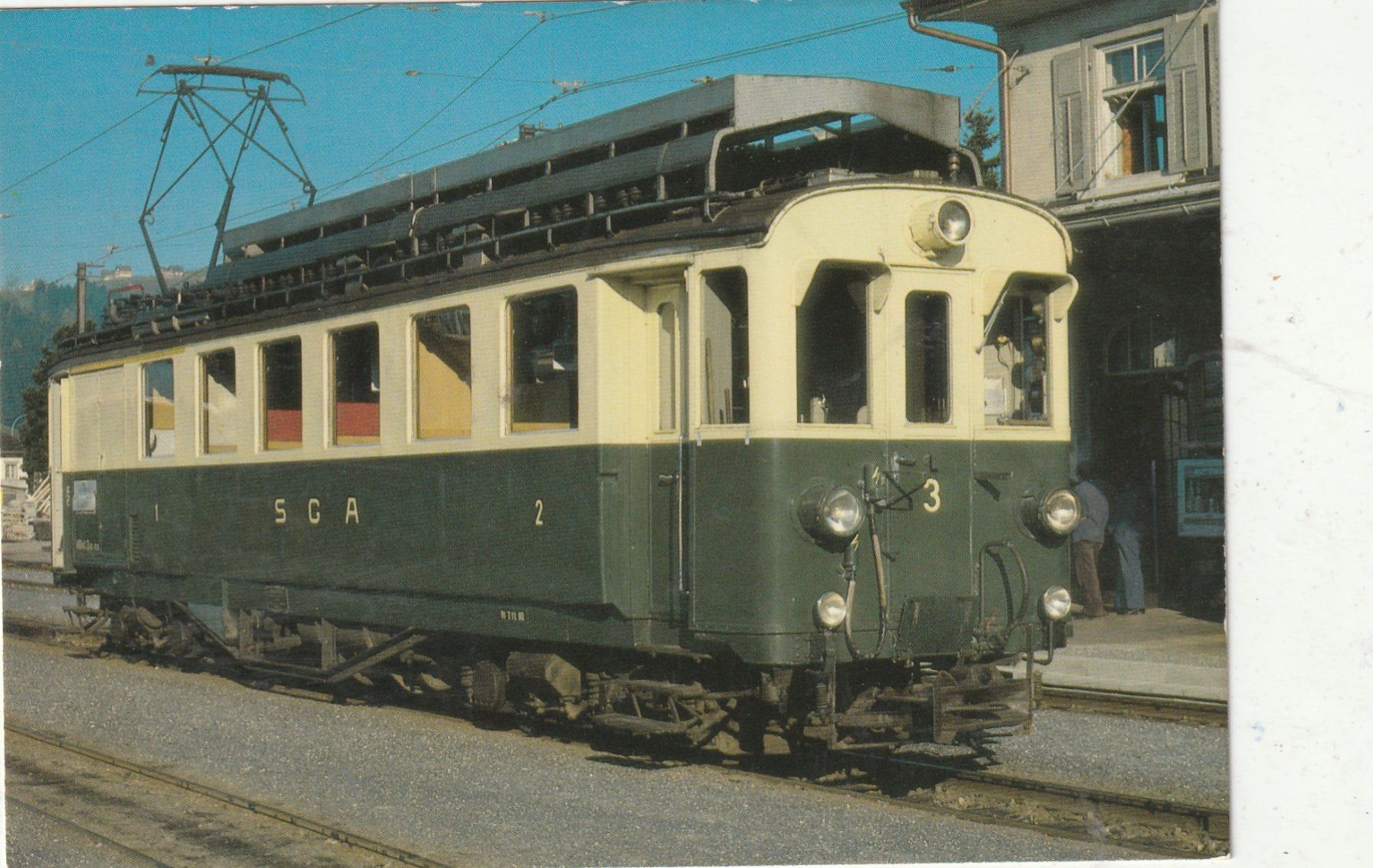 Cartes postales: Bahn St. Gallen-Gais – D'occasion à Lumbrein par made02