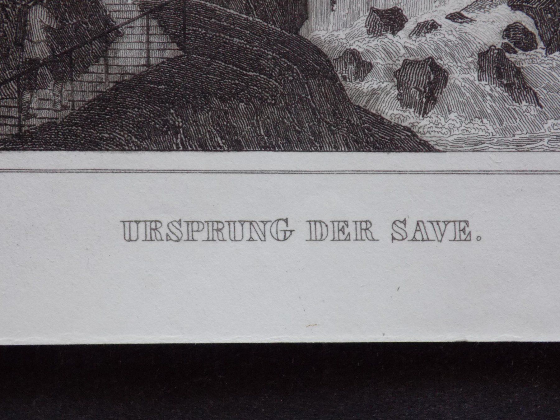 Gravures: Ursprung der Save – D'occasion à Risch par Rischli15 2