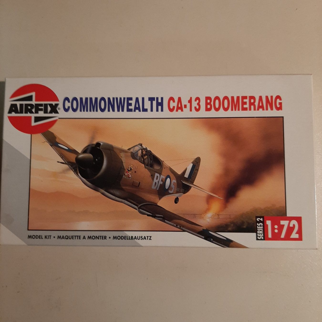 Airfix Modellbausätze & Standmodelle: 908 ... Commonwealth CA-13 Boomerang ... Airfix 02099 – Gebraucht aus Bonstetten von Benibanny59