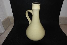 Vase, Gefäss, Keramik, beige, Höhe: 24