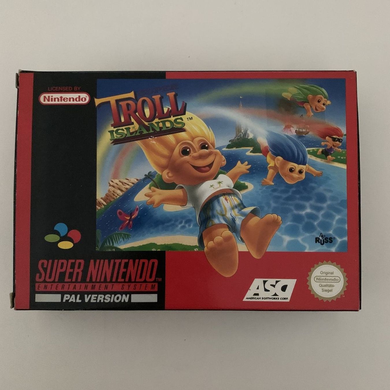 Nintendo Giochi: Troll Islands - SNES - OVP – Usato da Zürich venduto da Mephisto87