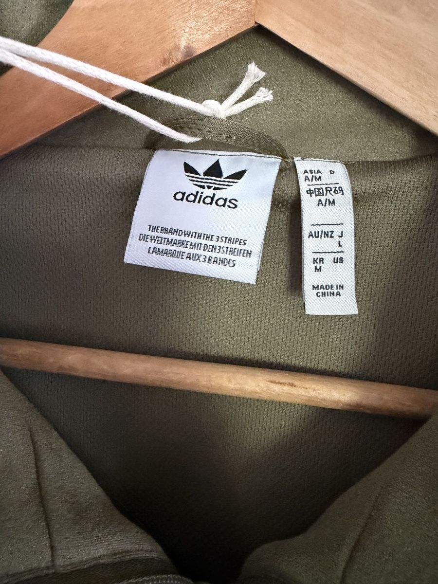 Adidas Vestes: Adidas Track Jacket Khaki Size M Mandarin Collar – Neuf (Voir description) à Steinhausen par mar_8y57 5