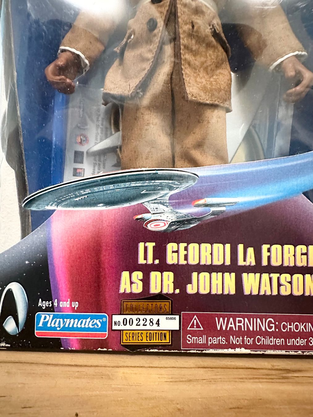 Figuren: Star Trek Starfleet Command Lt Commander La Forge neu 90er – Neu und originalverpackt aus Baar von Mic_vL 2