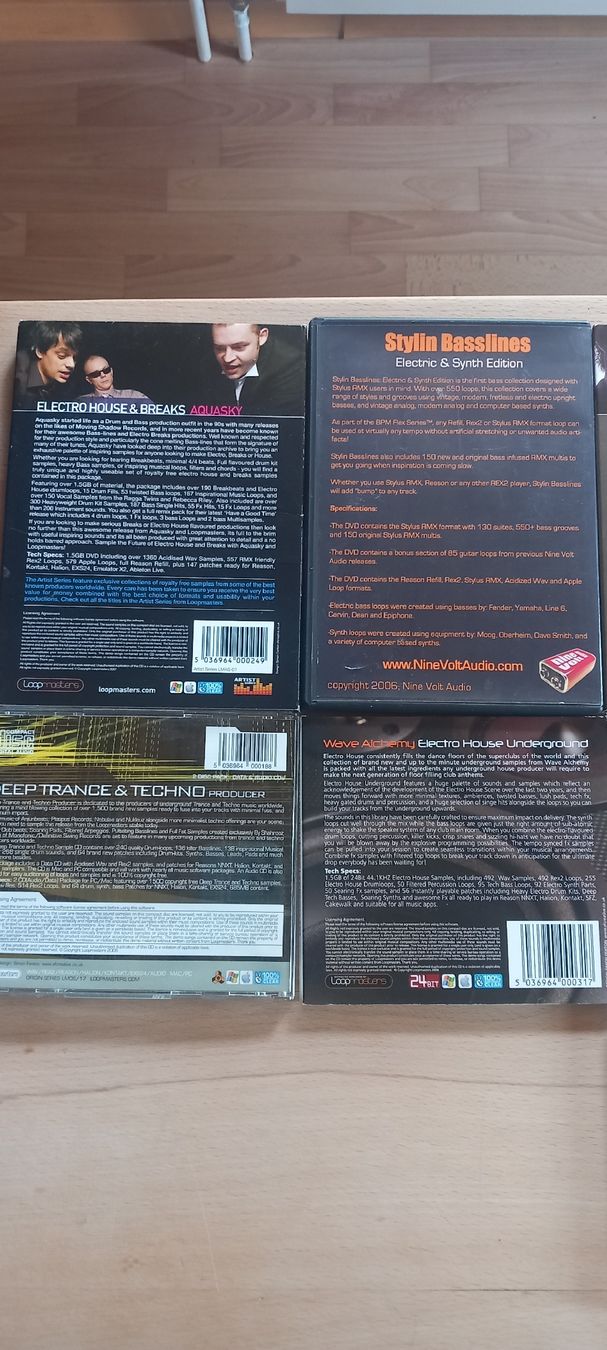 CD: Samples CD- Deep Trance, Techno, House – Usato da Ebnat-Kappel venduto da blazzi 2