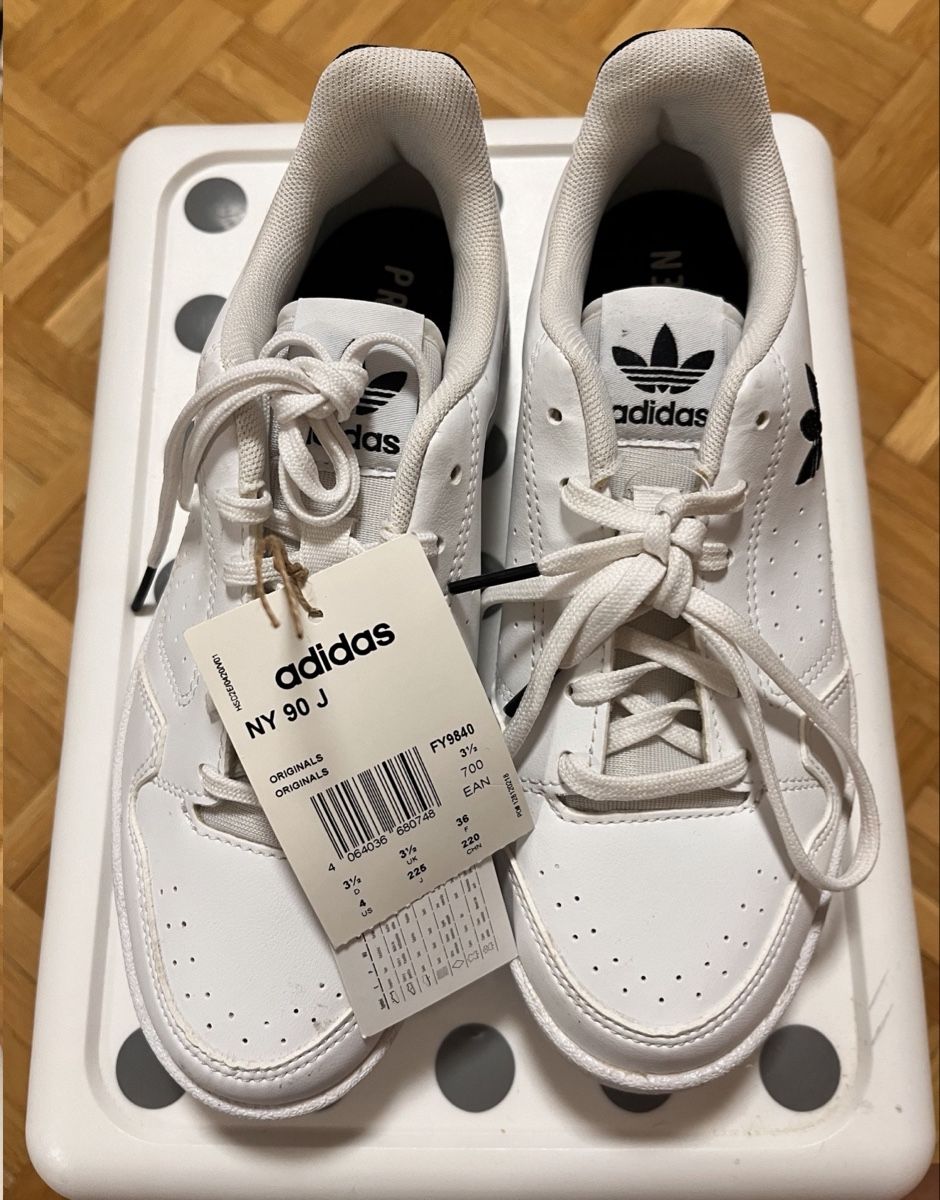 Scarpe da uomo: ADIDAS NY 90 J BLANC – Nuovo e nell'imballaggio originale da Fribourg venduto da Wabisabi. 2