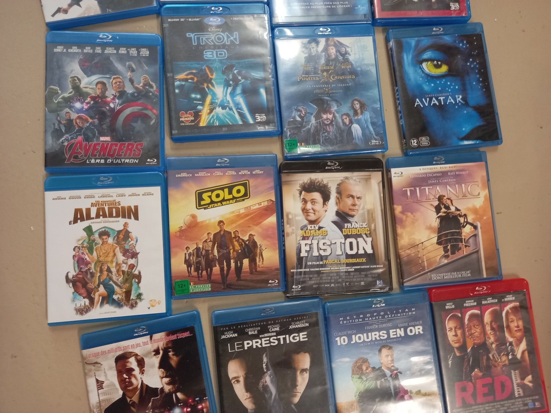 Tous les DVDs: lot de 19 Blu-ray – D'occasion à Prez-vers-Siviriez par Monija70 2