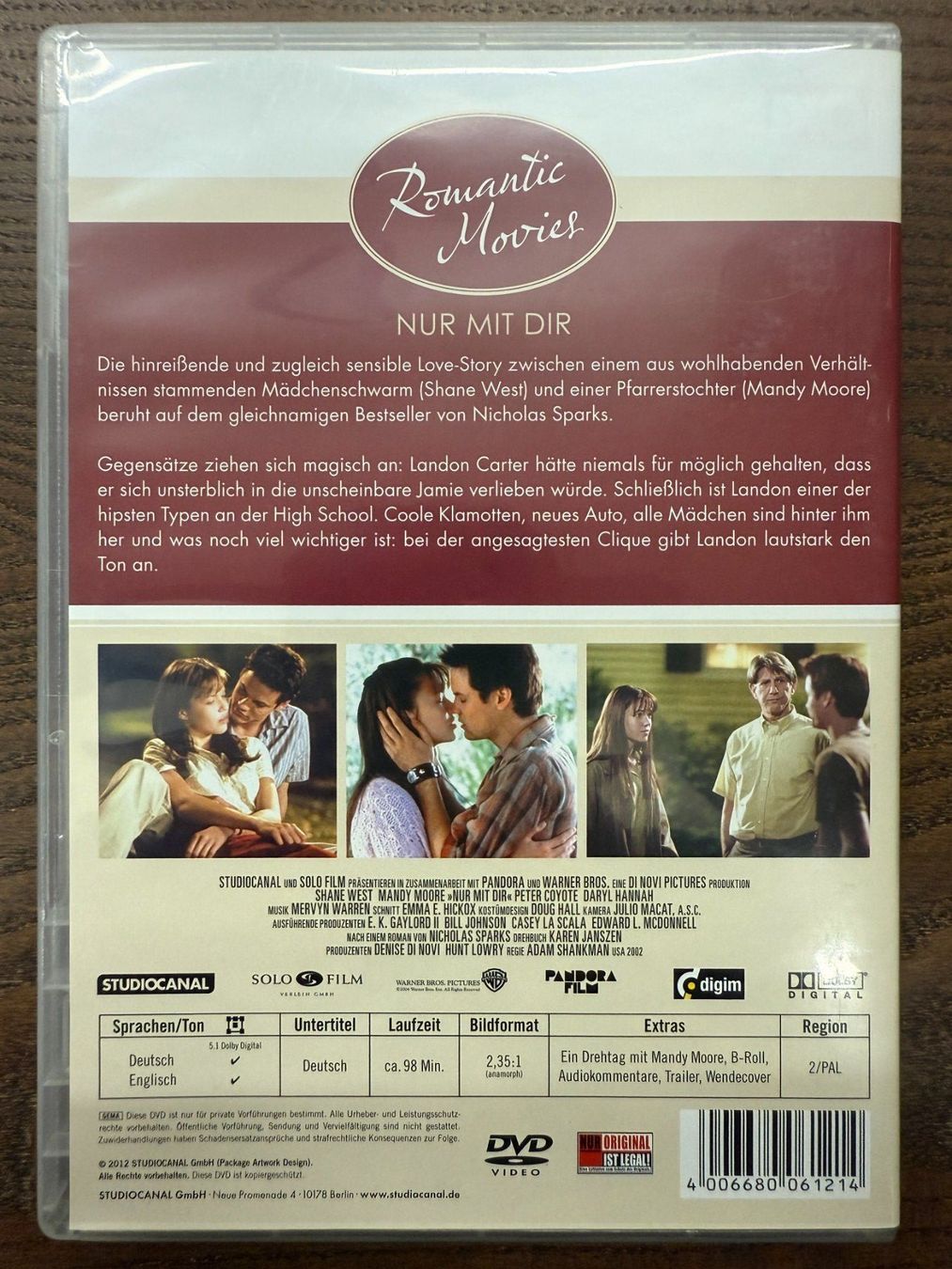 Alle DVDs: Nur mit dir – Gebraucht aus Zürich von FilmFreunde 1
