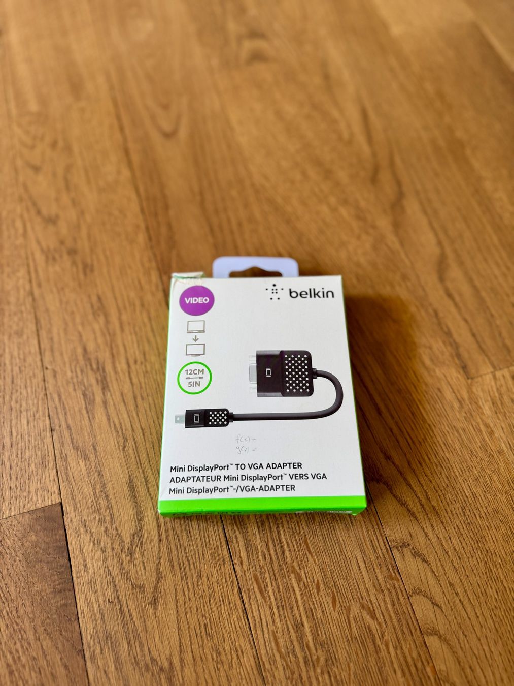 Belkin Laufwerke & Adapter: Belkin Mini DisplayPort auf VGA Adapter – Neu (gemäss Beschreibung) aus Riehen von lor_d5w8