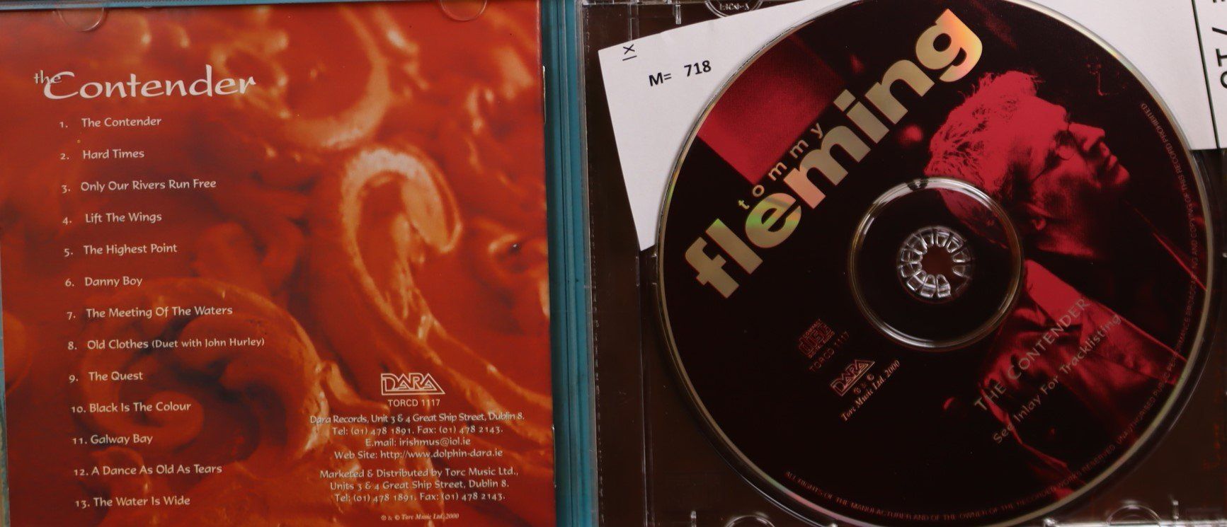 CDs: Tommy Fleming - The Contender – Gebraucht aus Luzern von CONTENTI 1