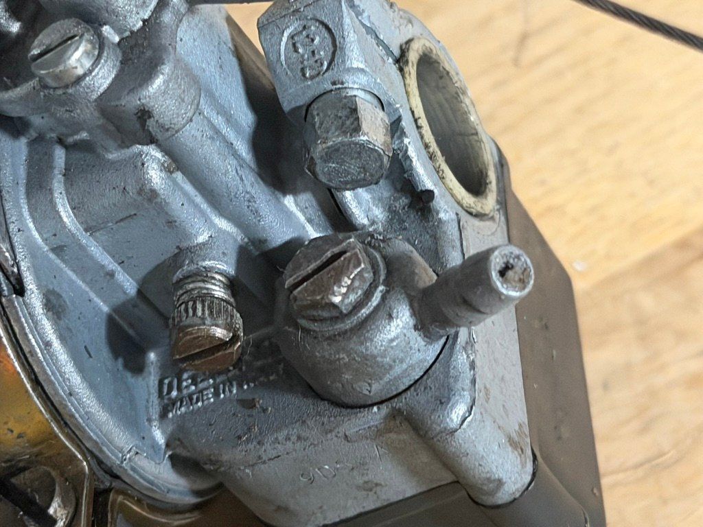 Parti ricambio per ciclomotori: Vergaser Dellorto 12:12 original mit Luftfilter Piaggio Si – Usato da Bolken venduto da si.x.las 1