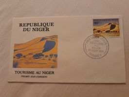 Enveloppe Premier Jour Niger Tourisme 1989 - Rare!