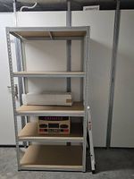 Robustes Metallregal 178 × 90 × 45 cm  5 Böden  3 Stück 