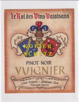 Etikette - Pinot Noir "Vuignier" /bd