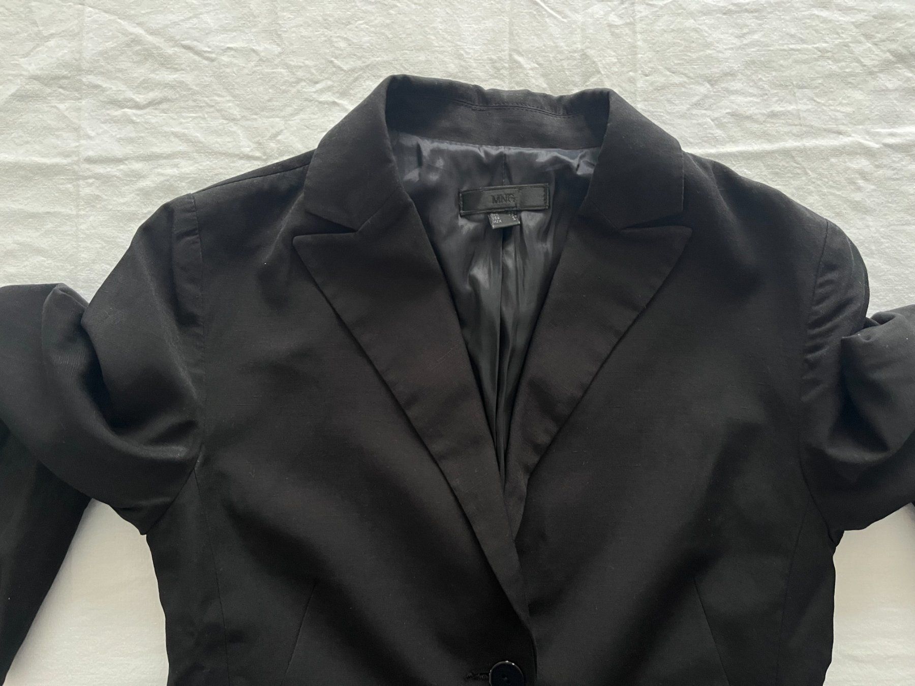 Mango Giacche: Damen Blazer "MNG" farbe schwarz Grösse 36 – Usato da Jona venduto da Flexer02 1