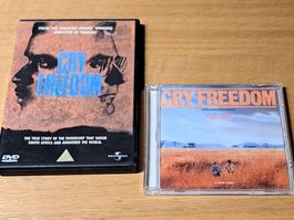 DVD CRY FREEDOM mit Denzel Washington, DVD und Filmmusik-CD