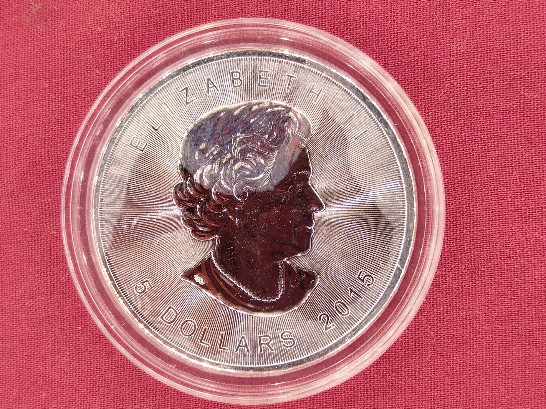 Alle Münzen: Silber Maple Leaf 1 oz - 2015 – Gebraucht aus Dättlikon von Quarz58 3