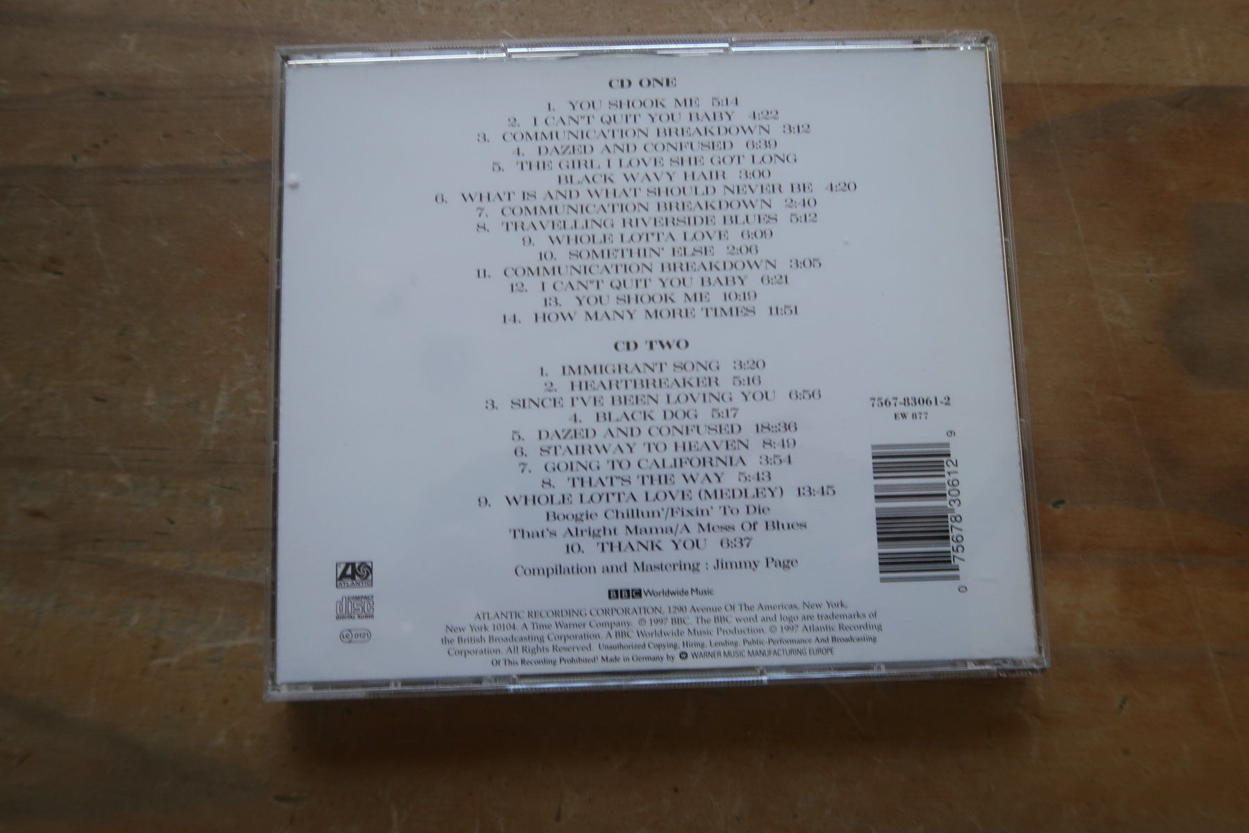 CDs: LED ZEPPELIN - BBC SESSIONS - 2x CD – D'occasion à Basel par Patiscat 1