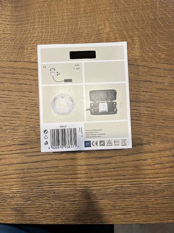 Lampes: Paulmann LED Basic Set Transparent – D'occasion à Walliswil b.Wangen par Trudi84 1
