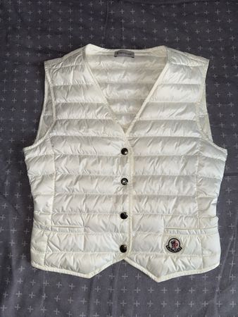 MONCLER WESTE IN WEISS