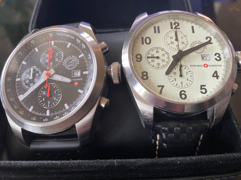 Montre Aiguille Valjoux 7750 – Mouvement Mécanique – Neuf Sans Boîte