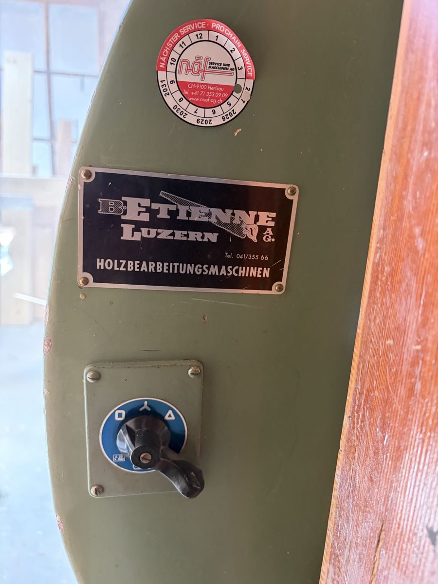 Seghe: Bandsäge Stationär Etienne – Usato da Wilderswil venduto da rue_cg5t 2