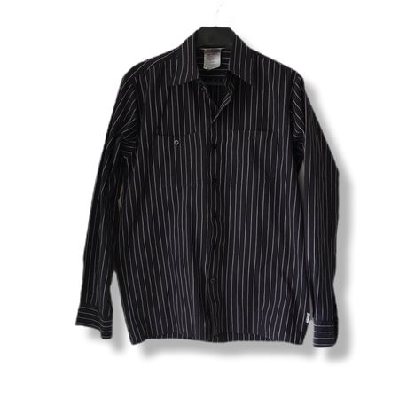 Chemise Carhartt rayée noire et blanche, taille S - Homme