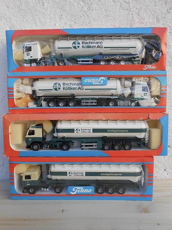 Tekno Kit di modellismo & Modellini statici: Volvo + DAF Bachmann Tekno 1:50 – Usato da Lessoc venduto da beletteman 1