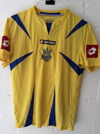 Vintage Fussball Trikot Lotto Ukraine Grösse L 