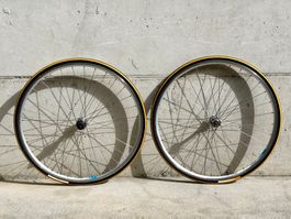Campagnolo Rigida Rennvelo Clincher Laufradsatz LRS 2602