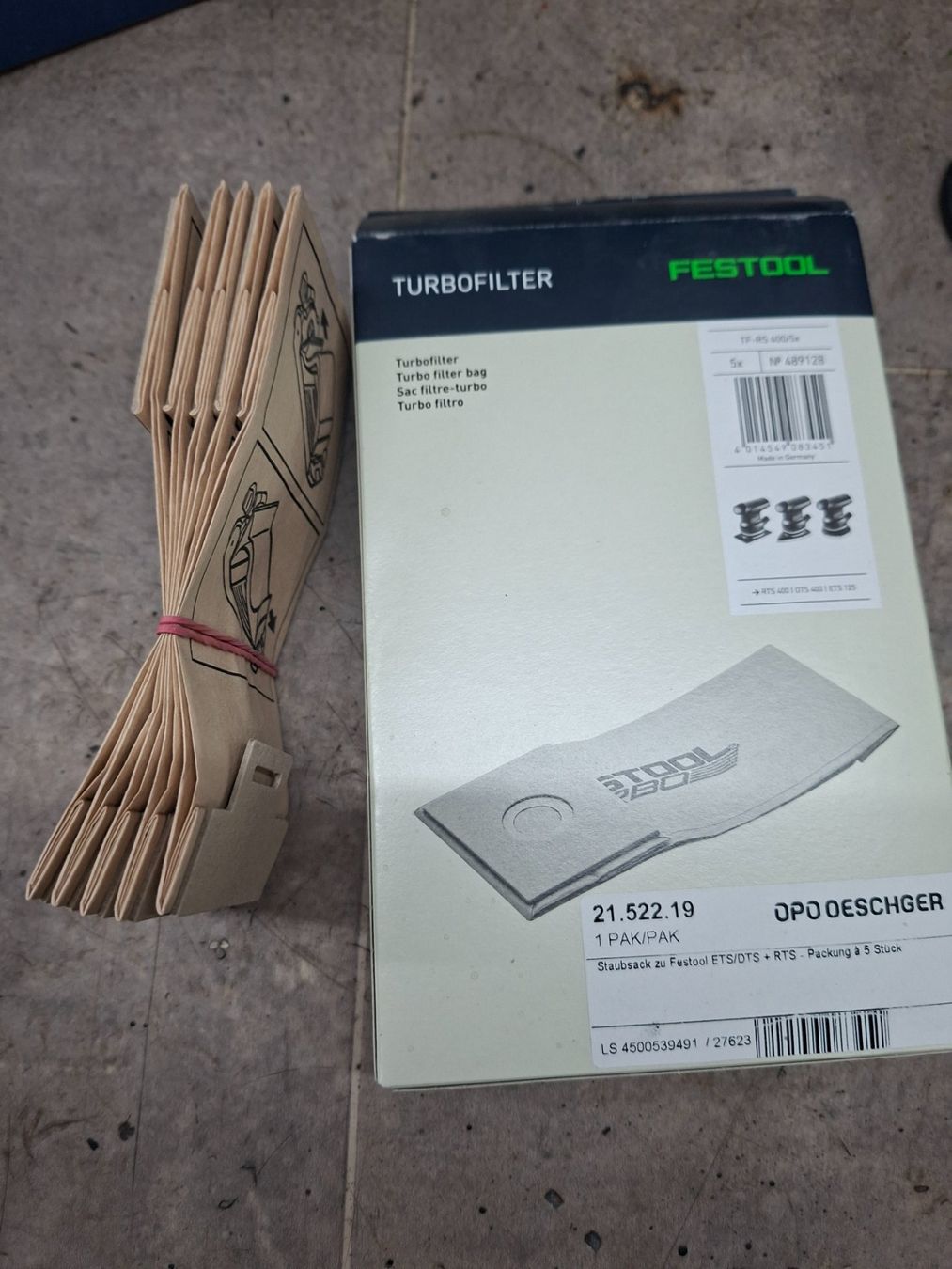 Altro per la casa: Festtool Turbofilter – Nuovo (secondo la descrizione) da Affeltrangen venduto da Faman20