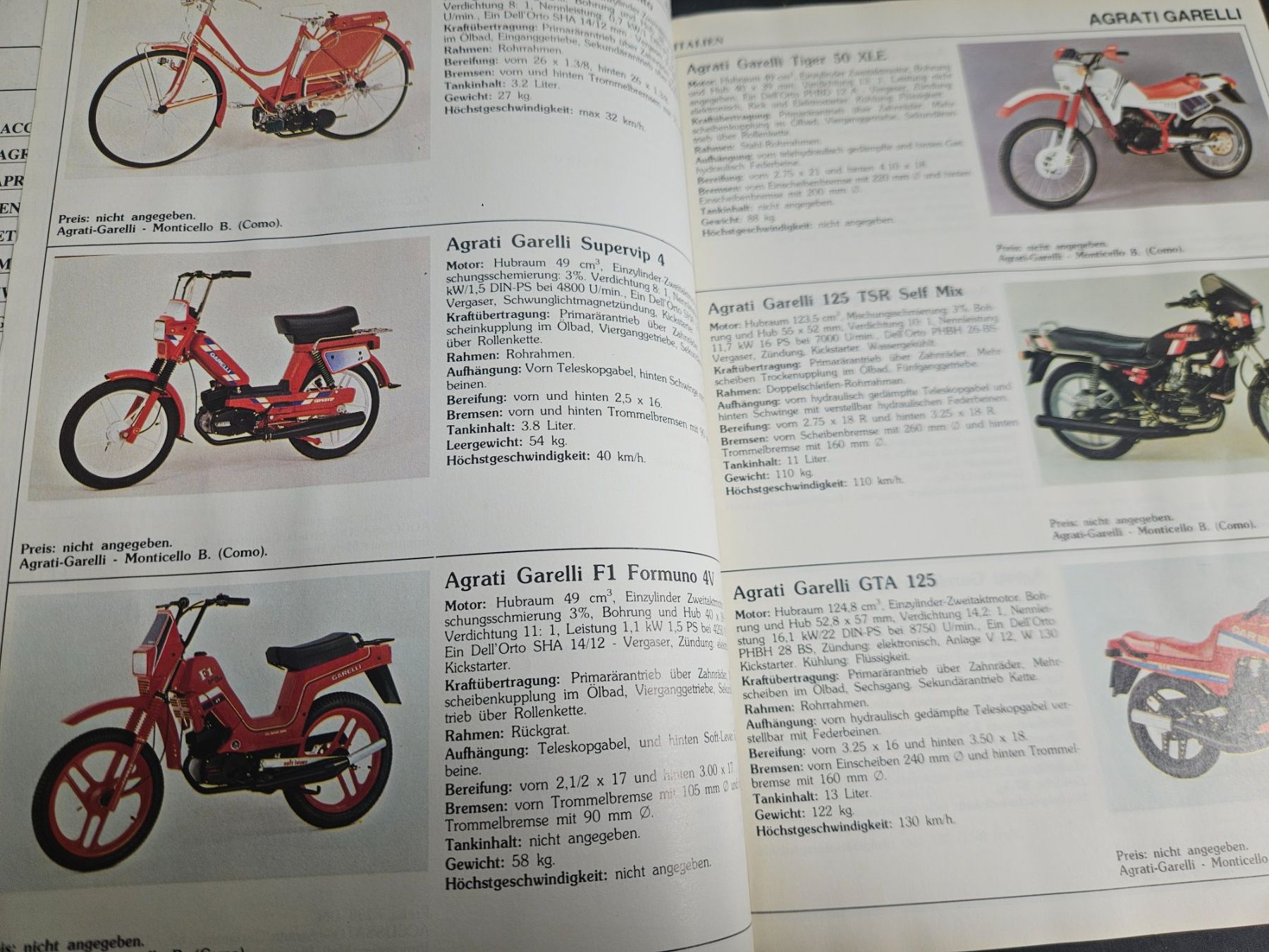 Revues & Magazines: Motorrad Aktuell 1986 Katalog  xx – D'occasion à Flawil par sr1_f6st 2