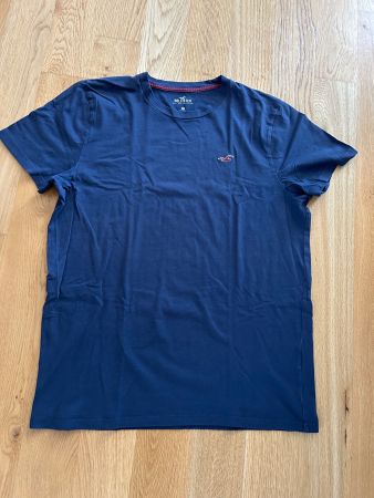 Dunkelblaues T-Shirt Hollister Grösse M guter Zustand