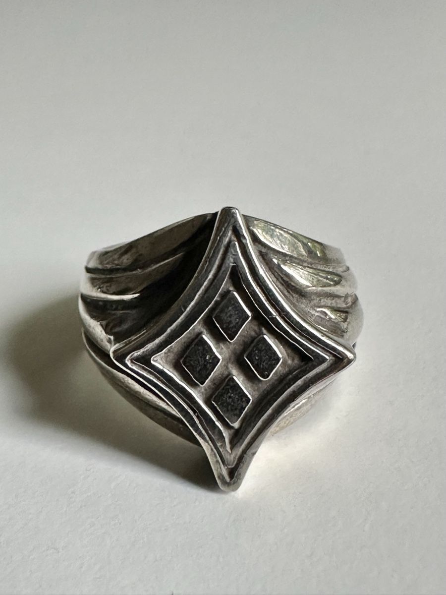 Silverstar Casting Co. Herren Ring / 925er „Karo-Ass“, Gr.59 (Neu ...