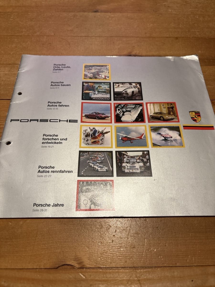 Porsche Documenti: Porsche - Alle Modelle - Prospekt - 1985 – Usato da Freienstein venduto da Golfbueb