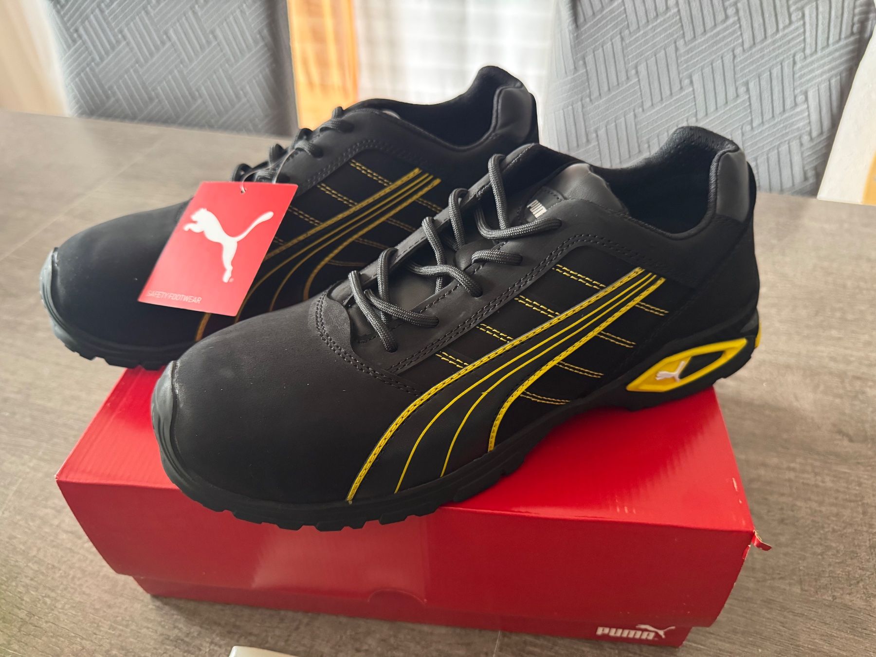Puma Scarpe da uomo: Puma Sicherheitschuh S3 Grösse 43 – Nuovo e nell'imballaggio originale da Burgdorf venduto da pre_p5pb