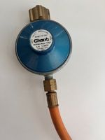 Gasdruckregler Chant JYF-7B2 50mbar mit Gasschlauch