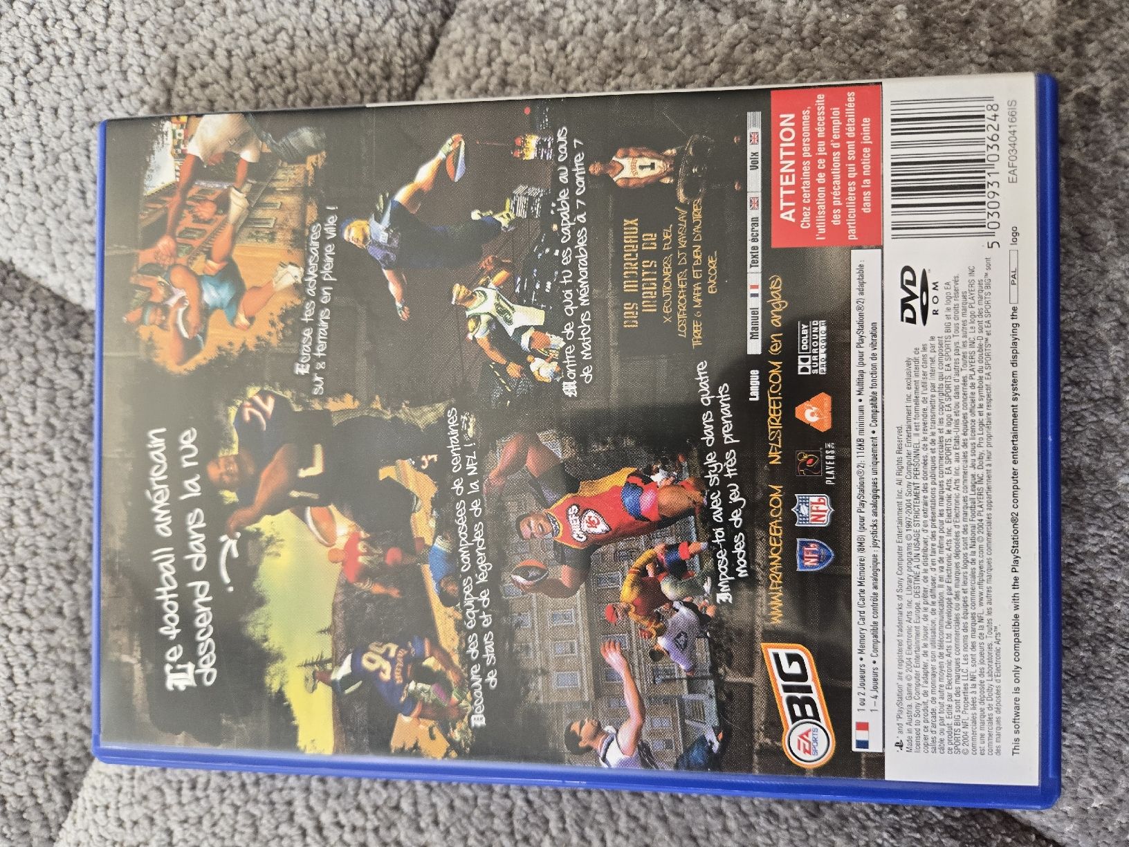 Giochi: NFL Street PS2 – Usato da Bussigny venduto da Kfdlt 1