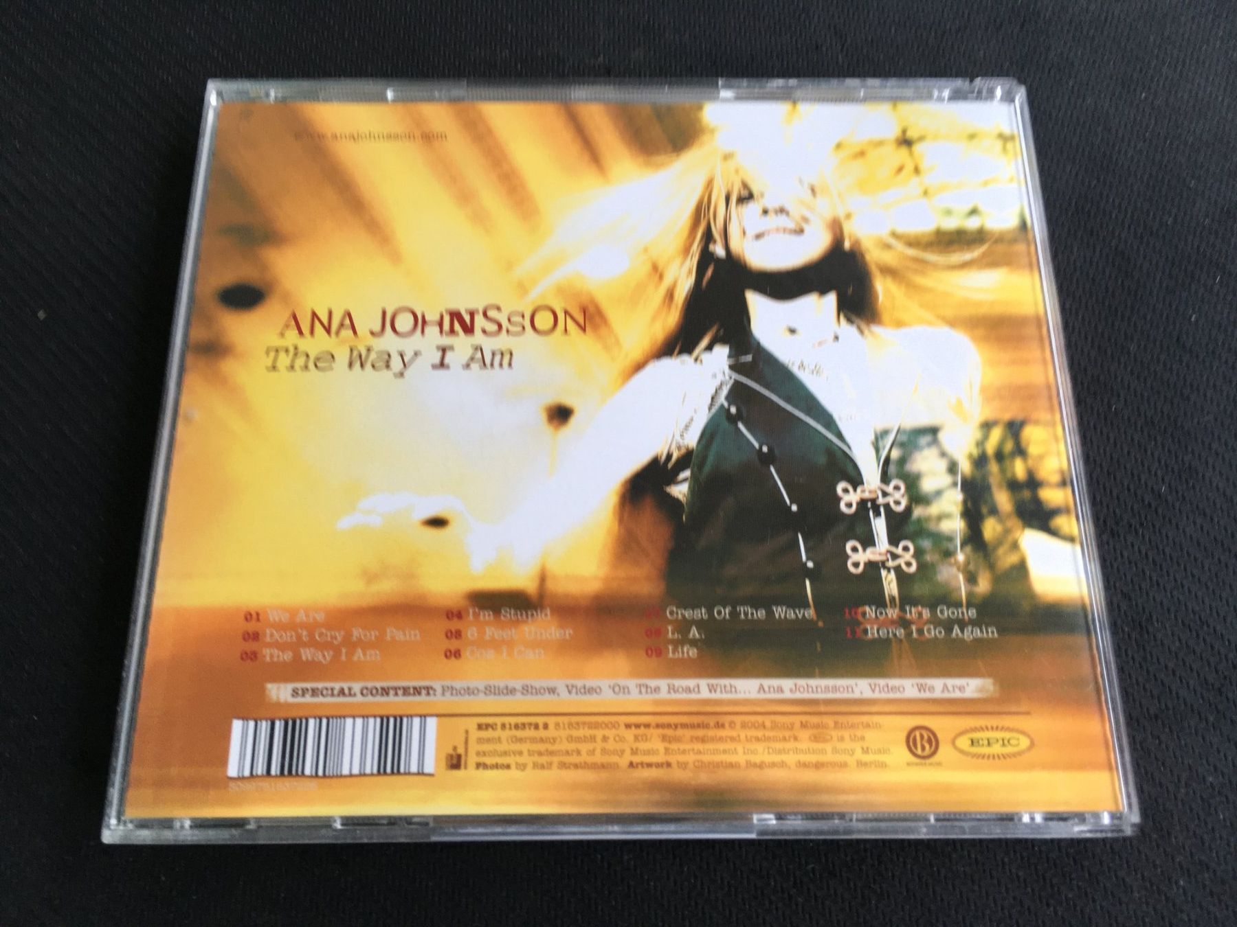 CDs: Ana Johnson - The way i am -CD- – Gebraucht aus St.Gallen von MedienJoe 2